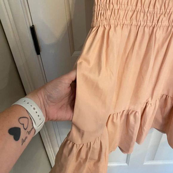 Anthropologie The Somerset Mini Dress: Faux Leather Edition Pink 33737 - Picture 8 of 13